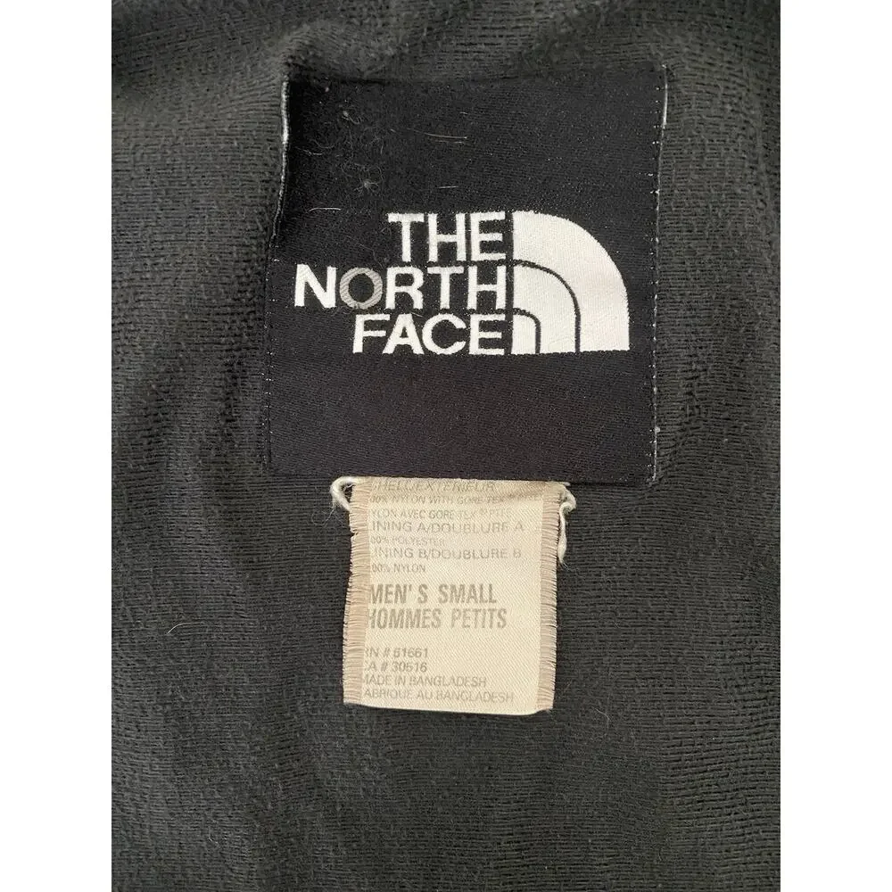 The North Face Red and Black Hooded Gore-Tex Jacket